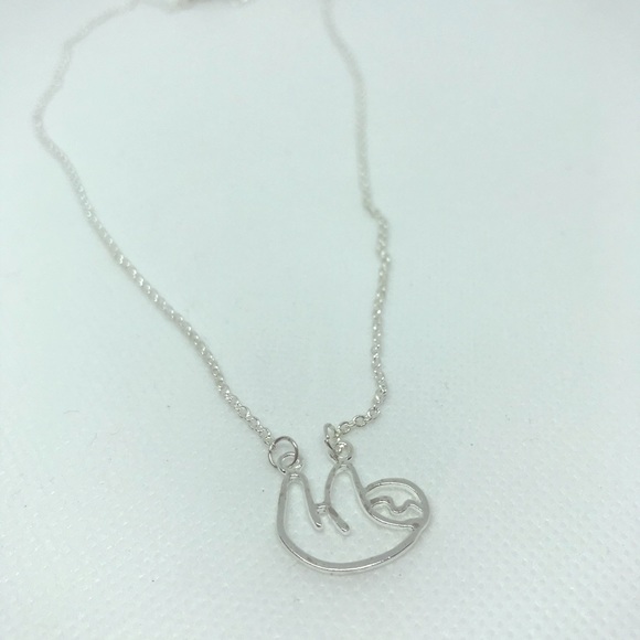 Jewelry - *3/$15 bundle* 
Sloth necklace brand new